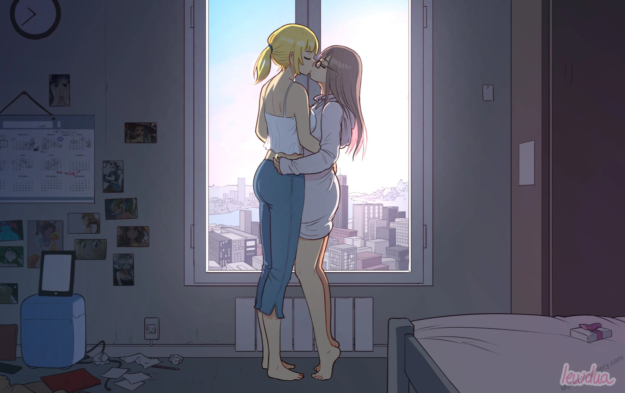Lewdies 54 - Karen x Nessie 3 (Hairy Version) porno comics