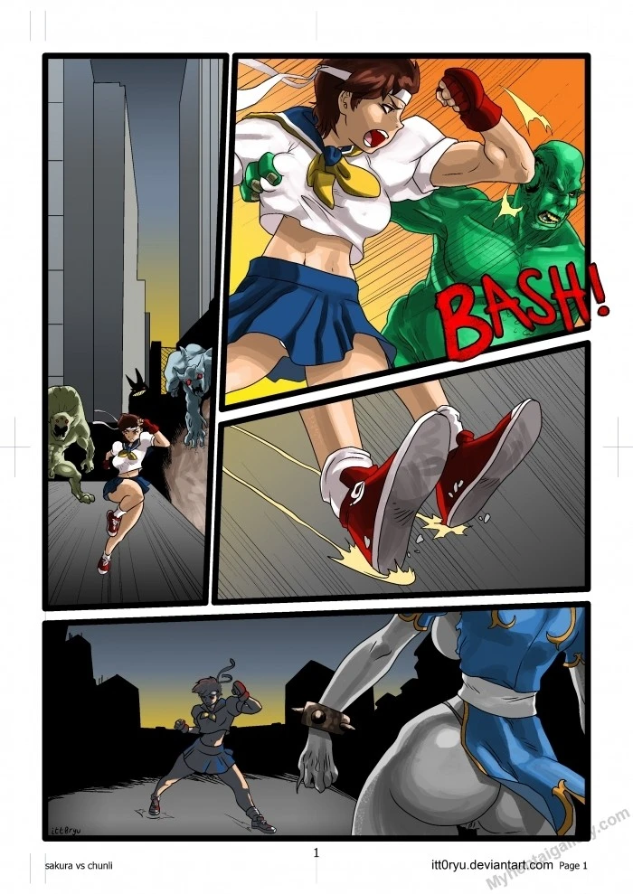 Vamp Fight porno comics