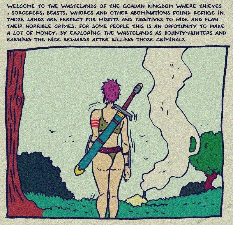 Elda The Warrior Slut 1 porno comics