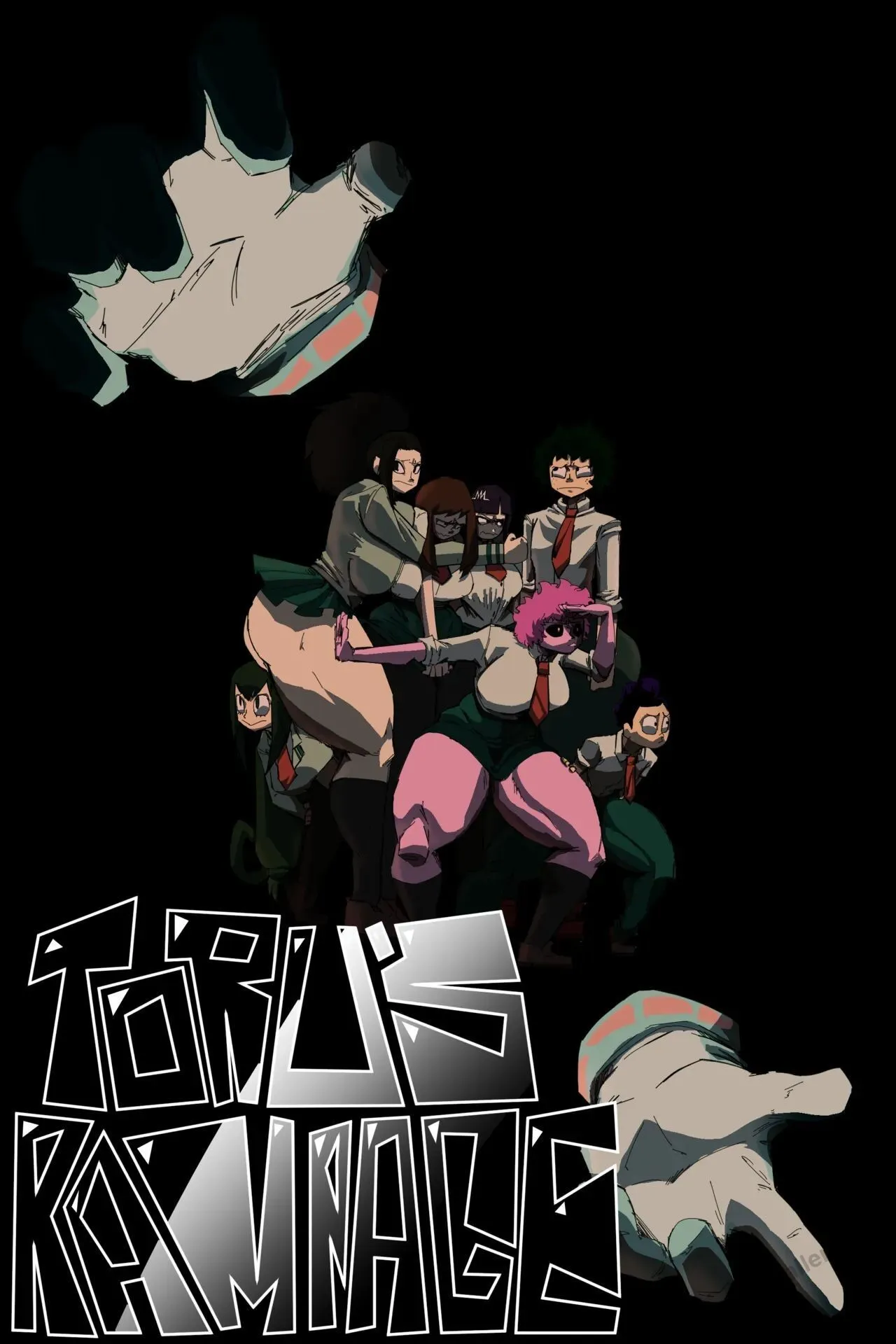 Hagaruke's Rampage porno comics