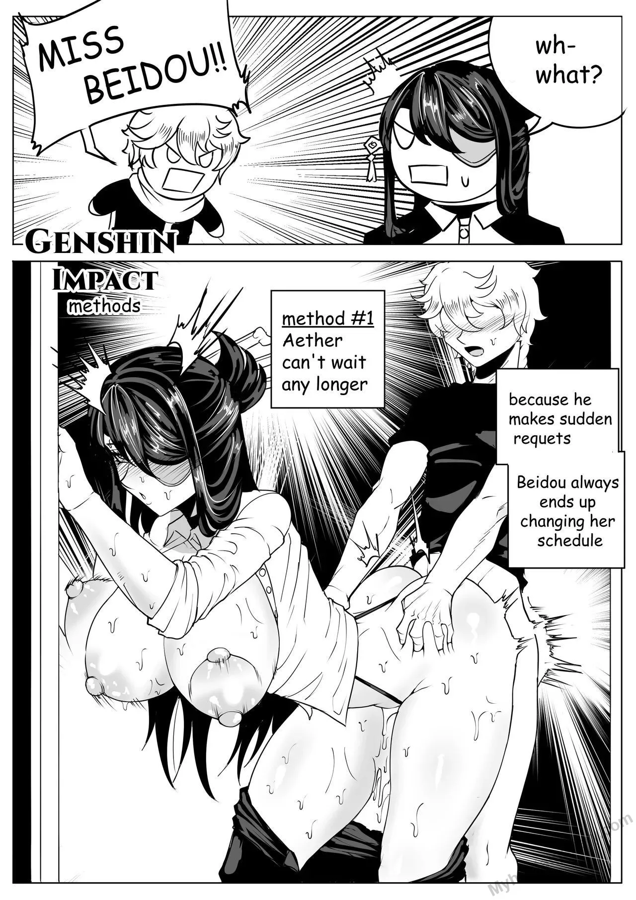 Genshin Impact - Methods porno comics