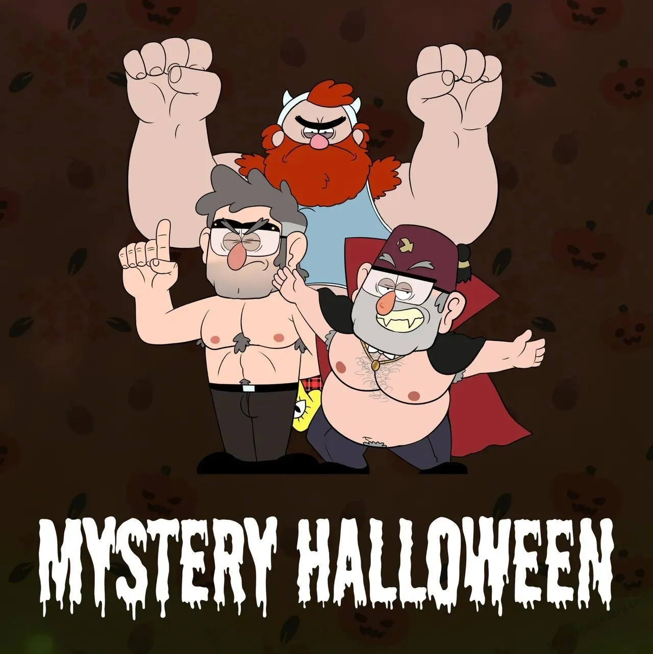 Mystery Halloween porno comics Cover