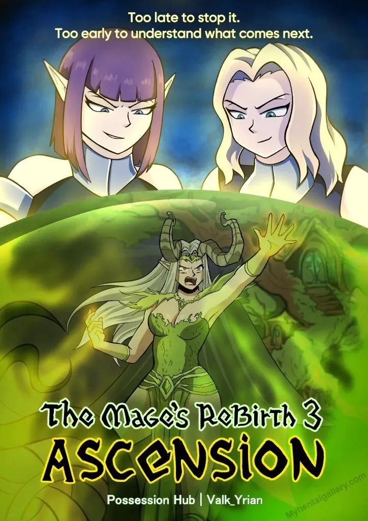 The Mages Rebirth 3 porno comics Cover