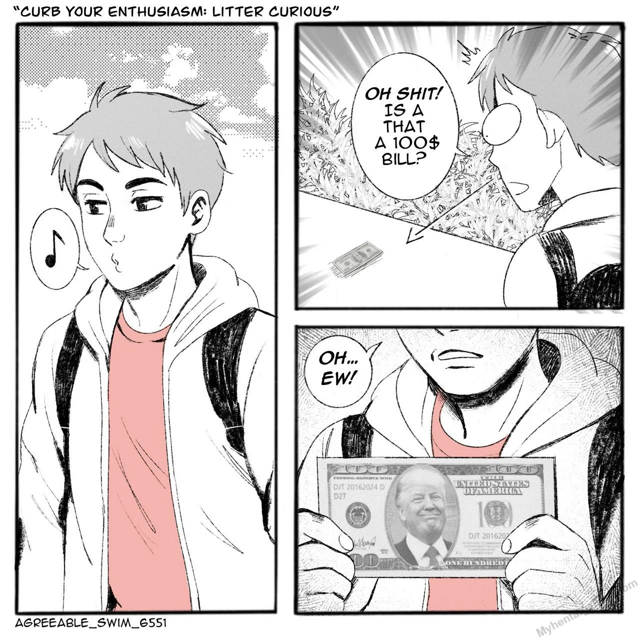 Curb Your Enthusiasm - Litter Curious porno comics Cover
