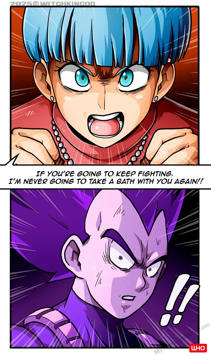 Bulma's Bath Time porno comics Cover