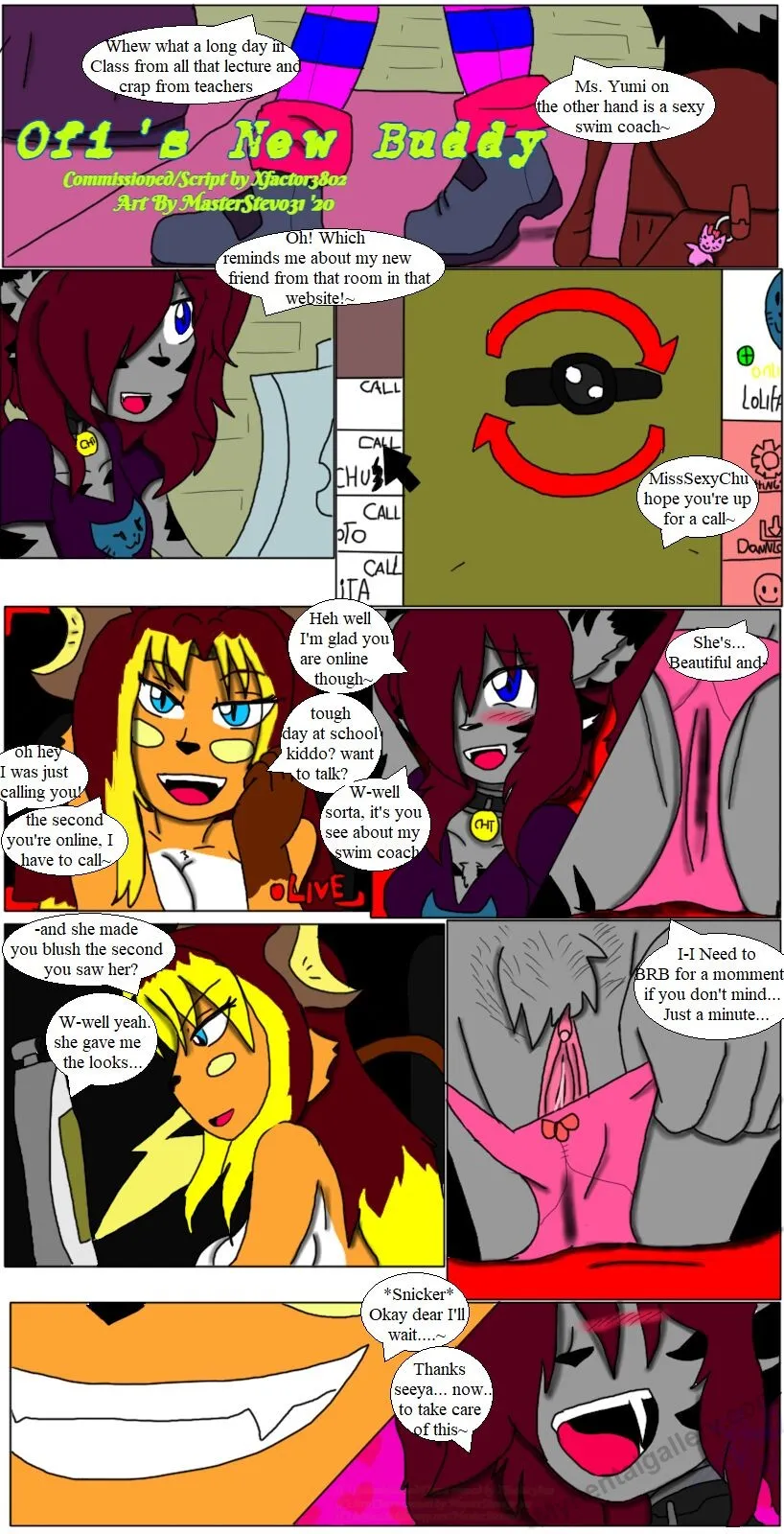 Ofi's New Buddy porno comics