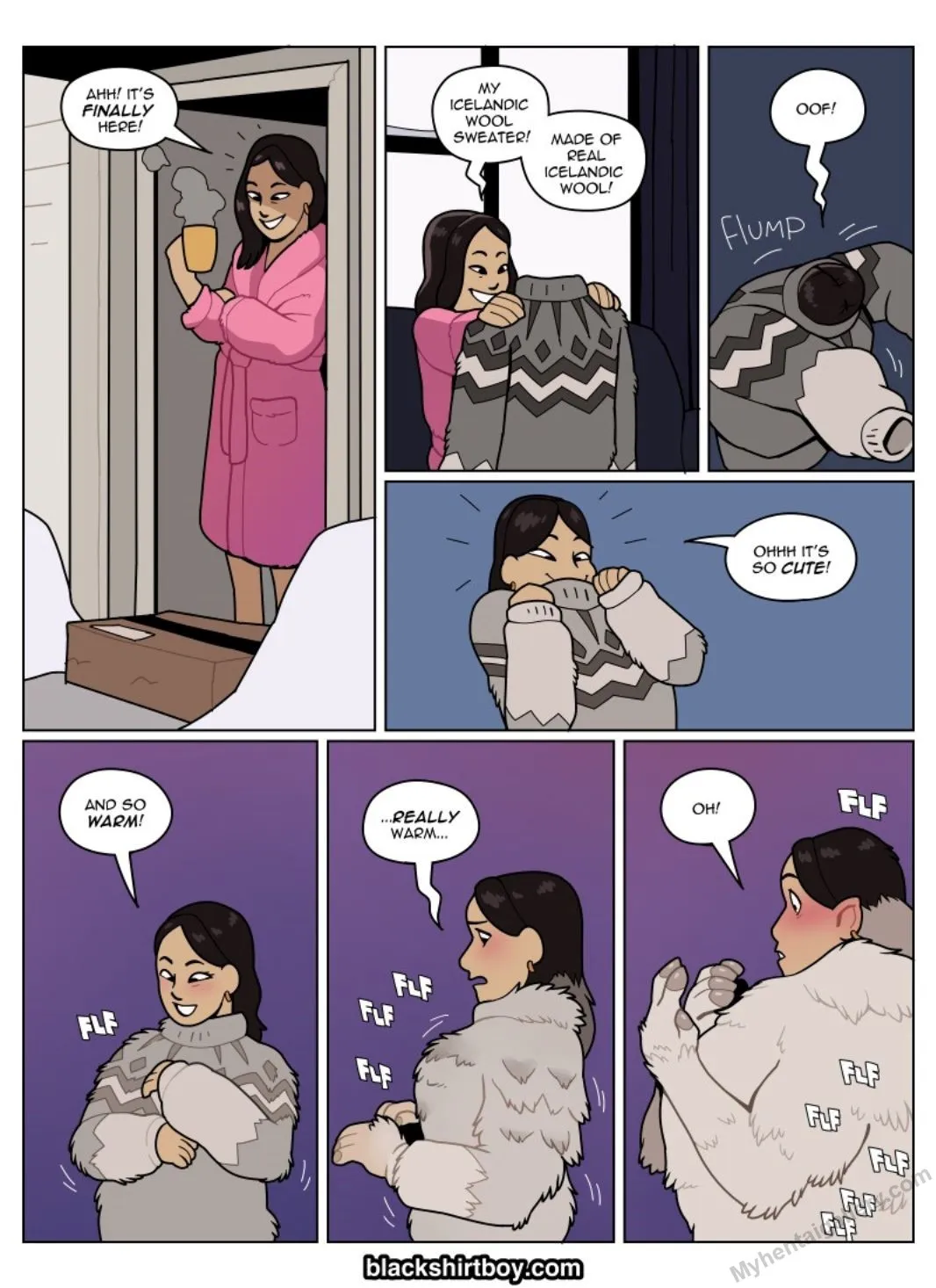 Icelandic Wool porno comics Cover