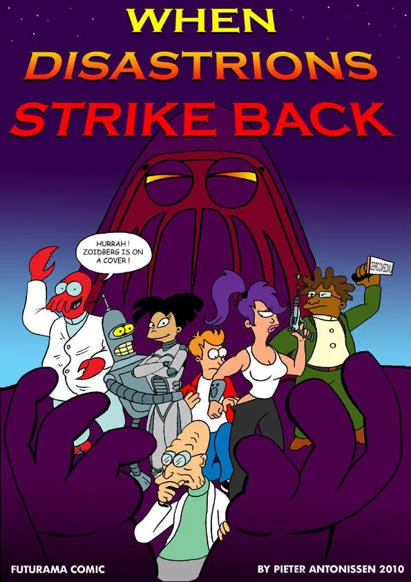 When Disastrions Strike Back porno comics Cover