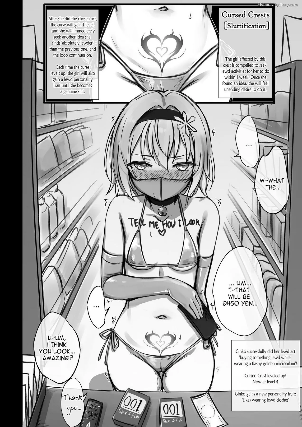 Ginko Got A Lewd Crest porno comics