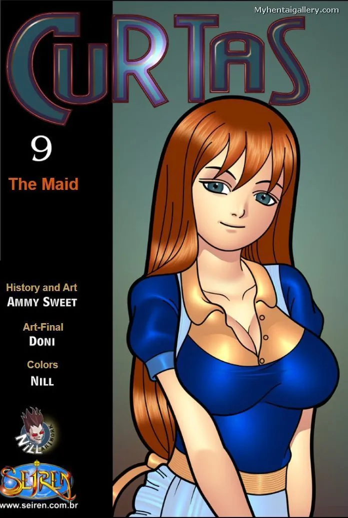 Curtas 9 - The Maid porno comics Cover