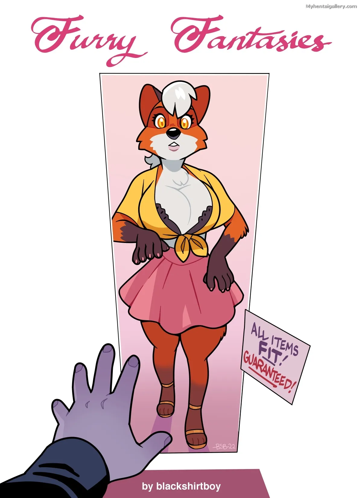 Furry Fantasies porno comics Cover