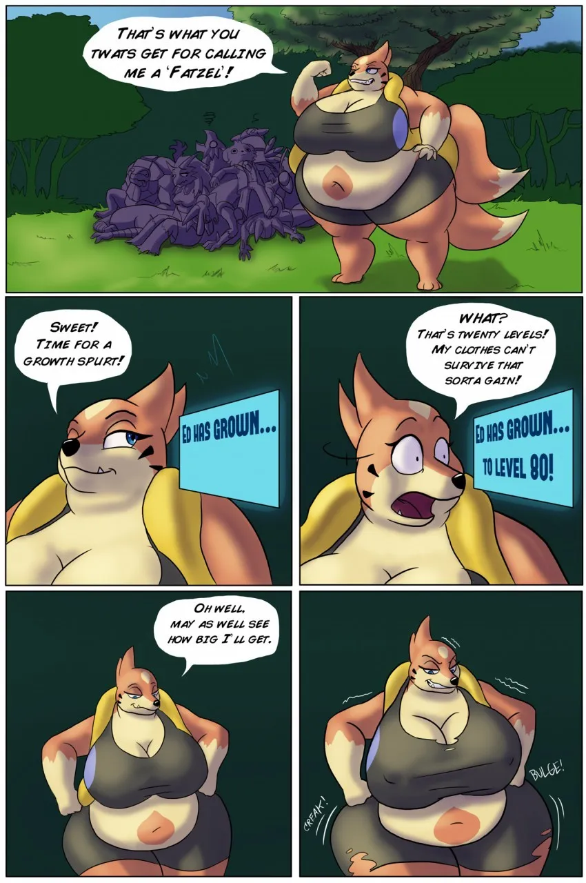 Ed's Mega Level Up porno comics Cover