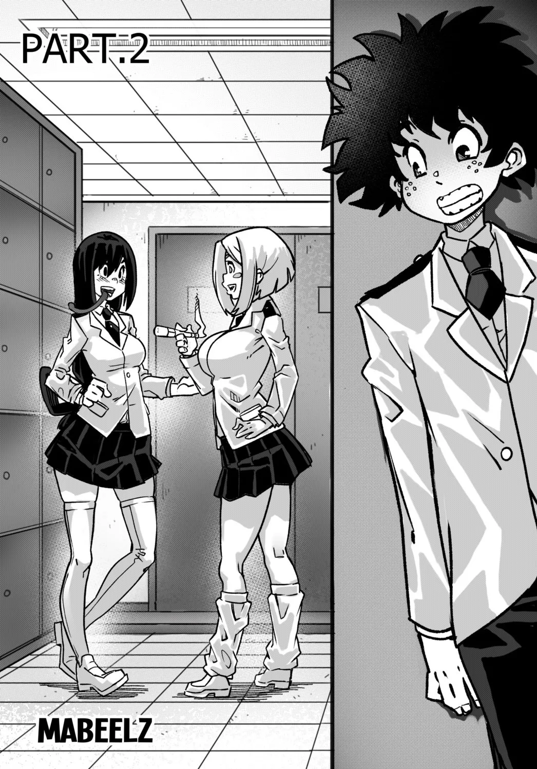 Pregnant Hero Academia - Chapter 1 Part 2 porno comics