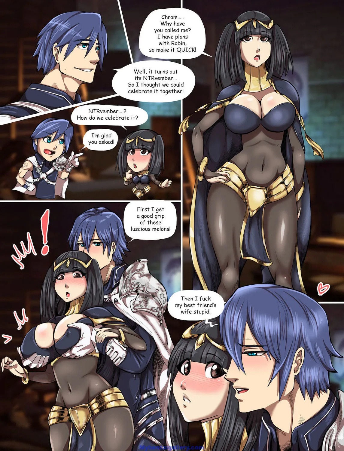 Fire Emblem NTRvember porno comics