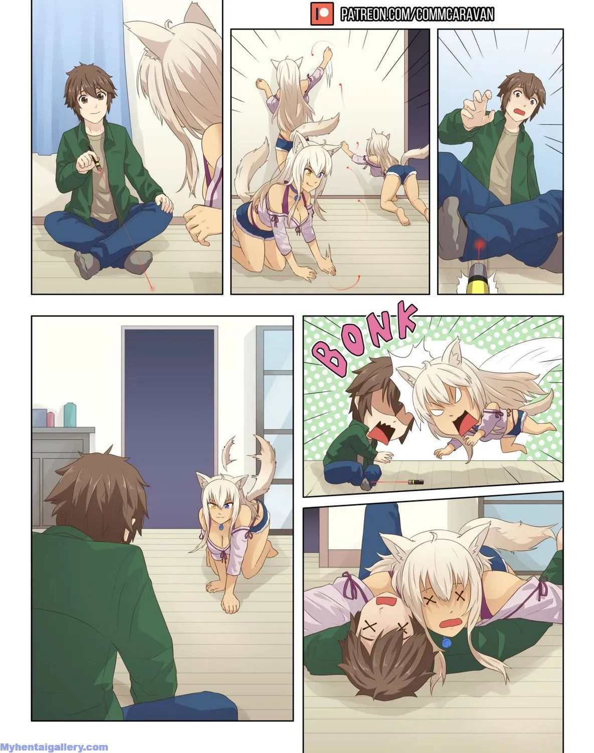 Maple x Kashou Body Swap porno comics