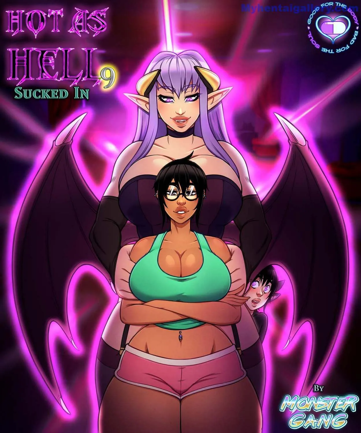 Hot As Hell 9 - Sucked In porno comics