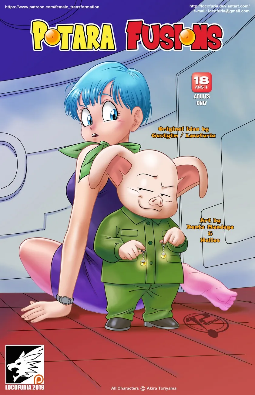 Potara Fusions porno comics
