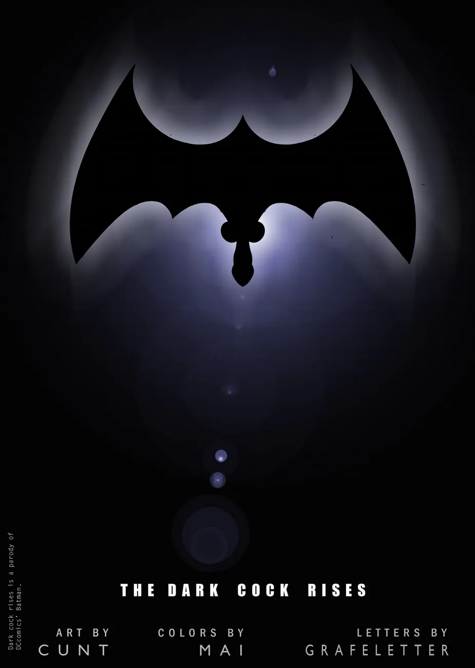 The Dark Cock Rises porno comics