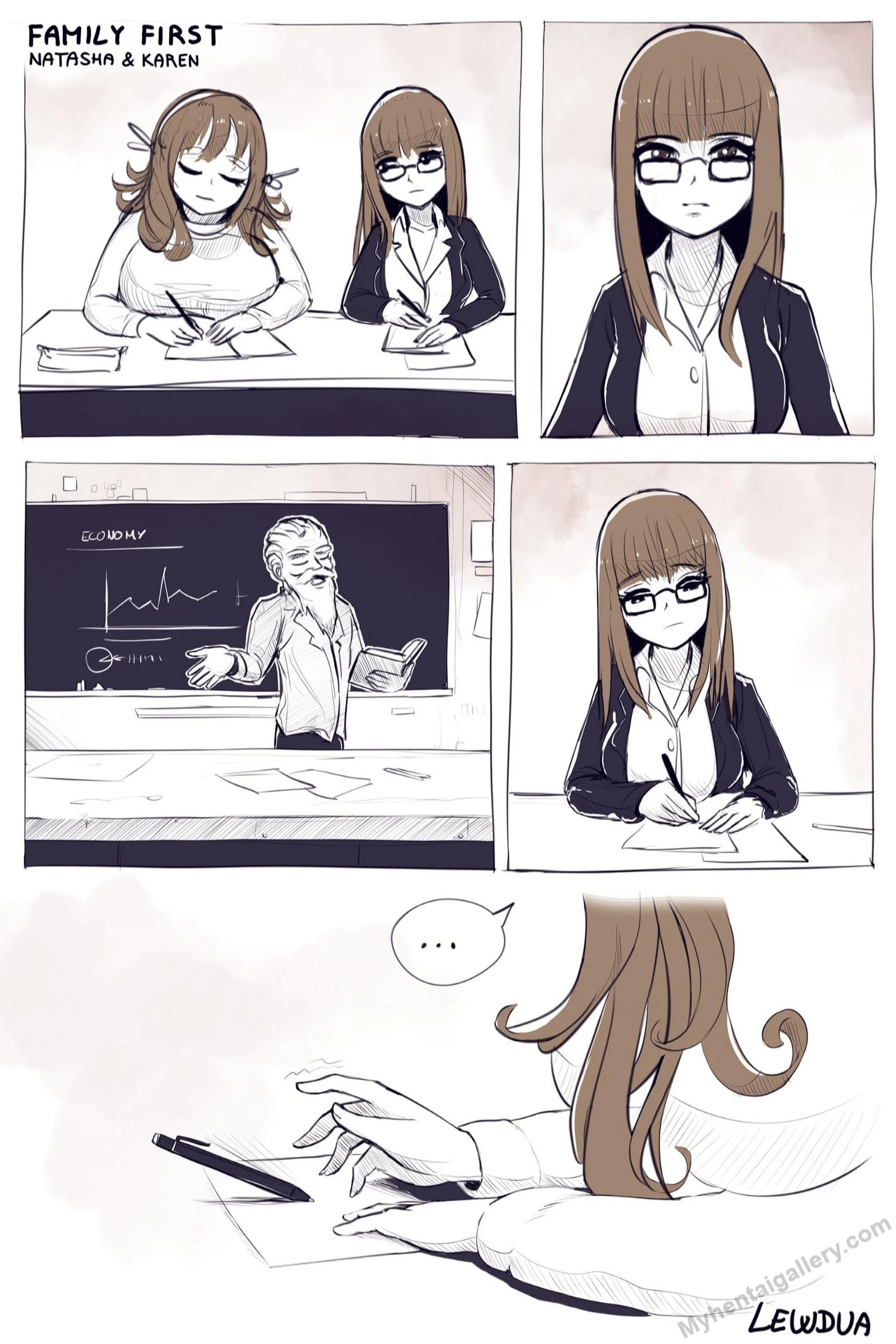 Lewdies 30 - Family First porno comics