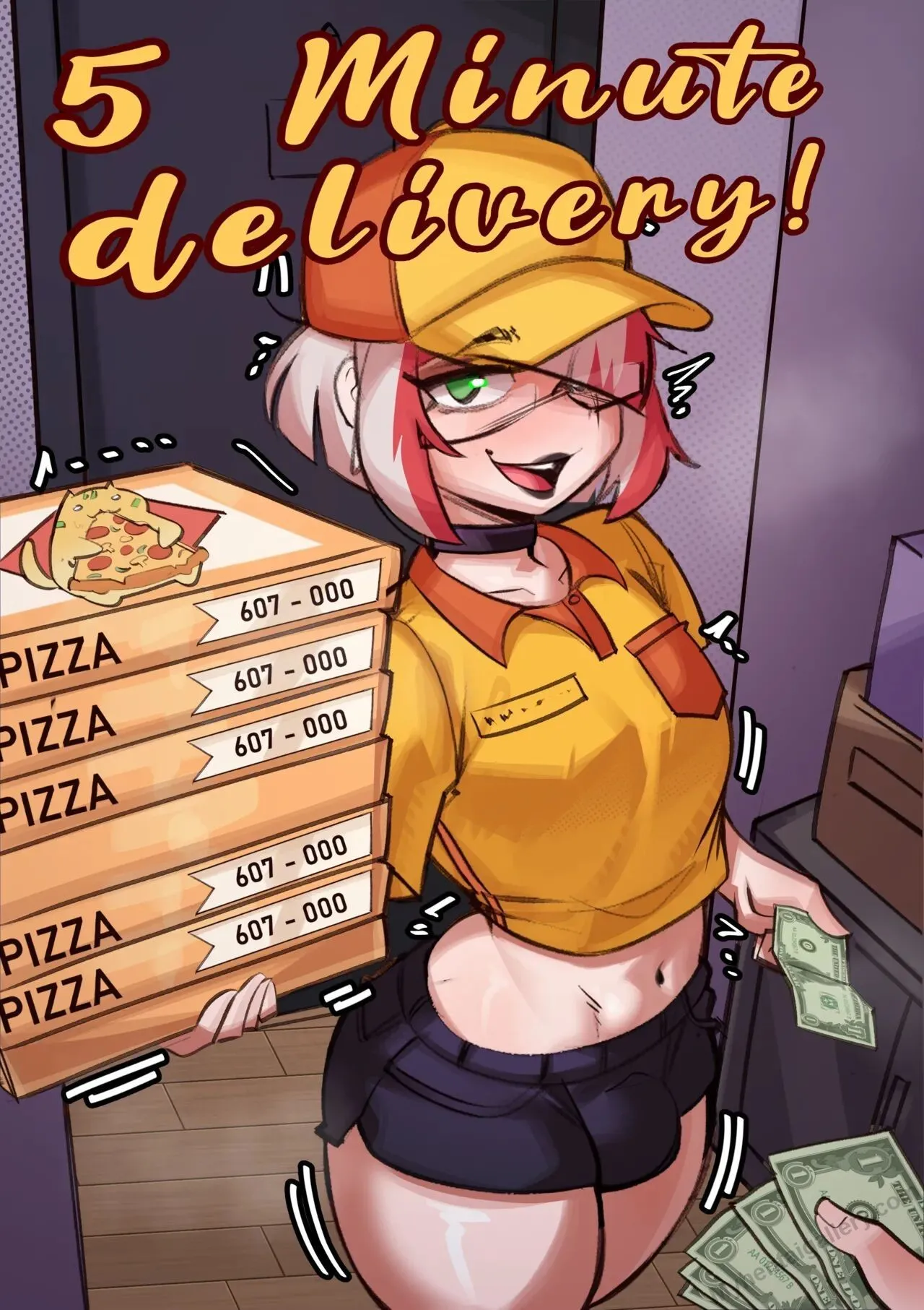 5 Minute Delivery! porno comics Cover