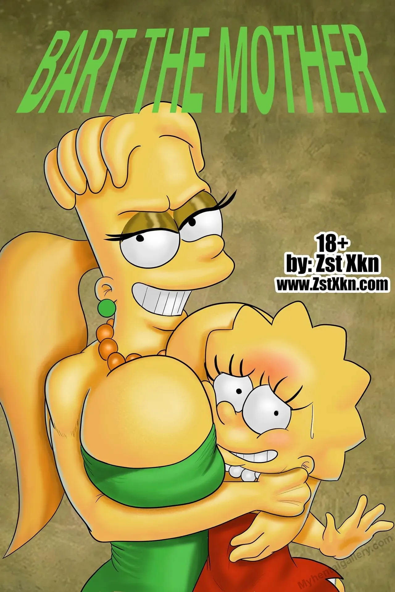 Bart The Mother porno comics Cover