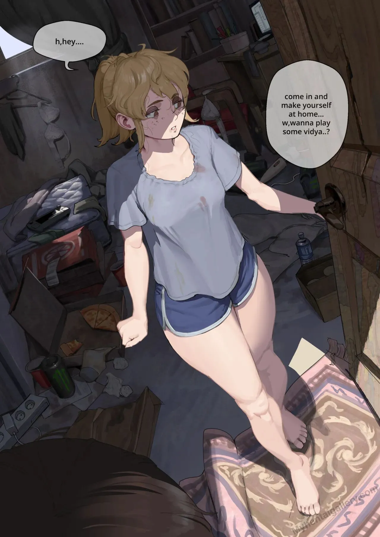 Ashbie Moon porno comics Cover