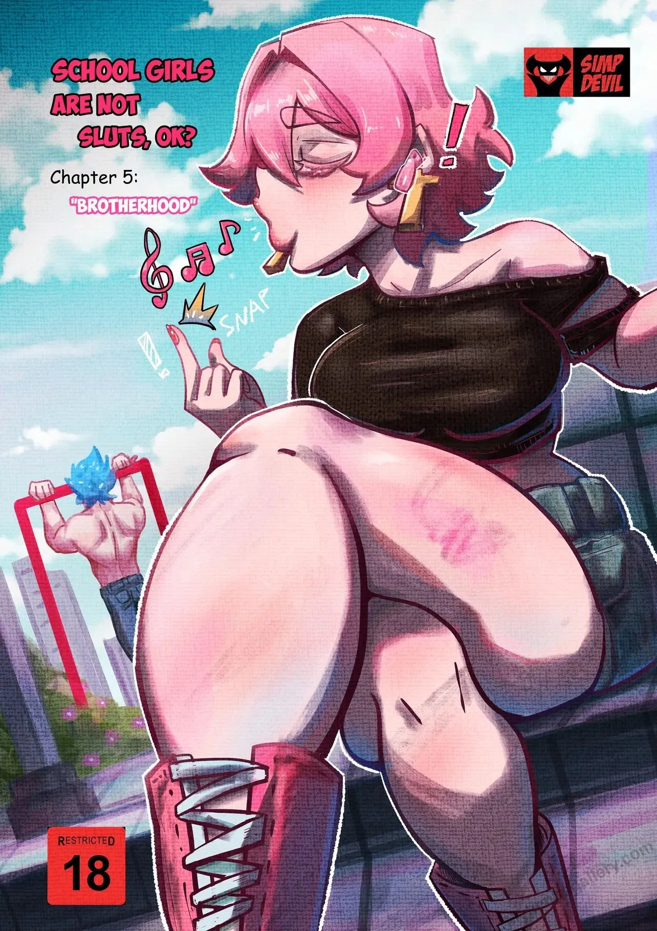 School Girls Are Not Sluts, Ok 5 porno comics