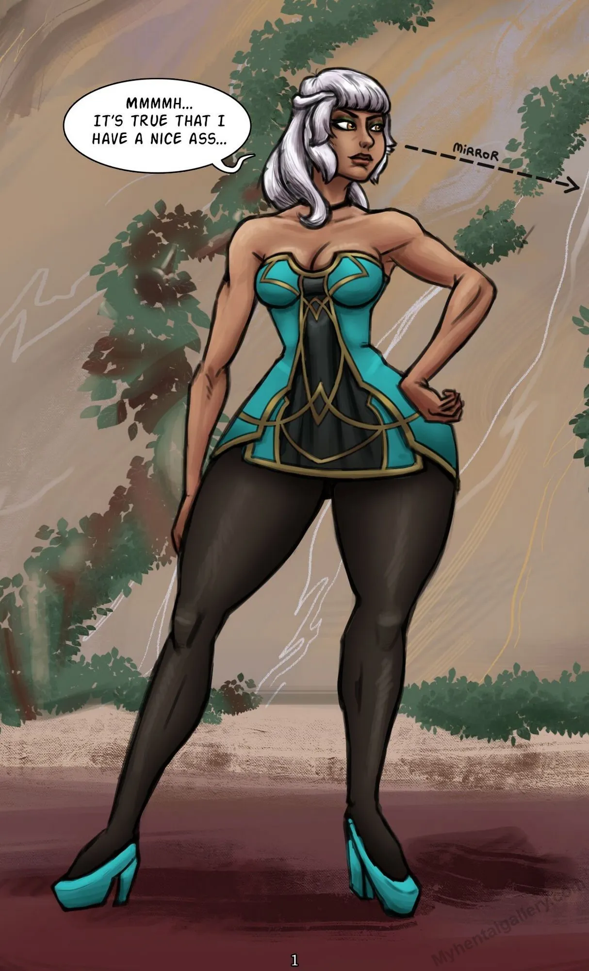 Qiyana, Inessa & Izela - Know Your Place, Sister porno comics