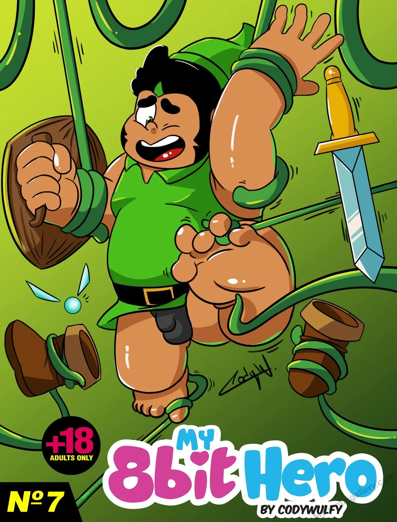 My 8bit Hero 7 porno comics