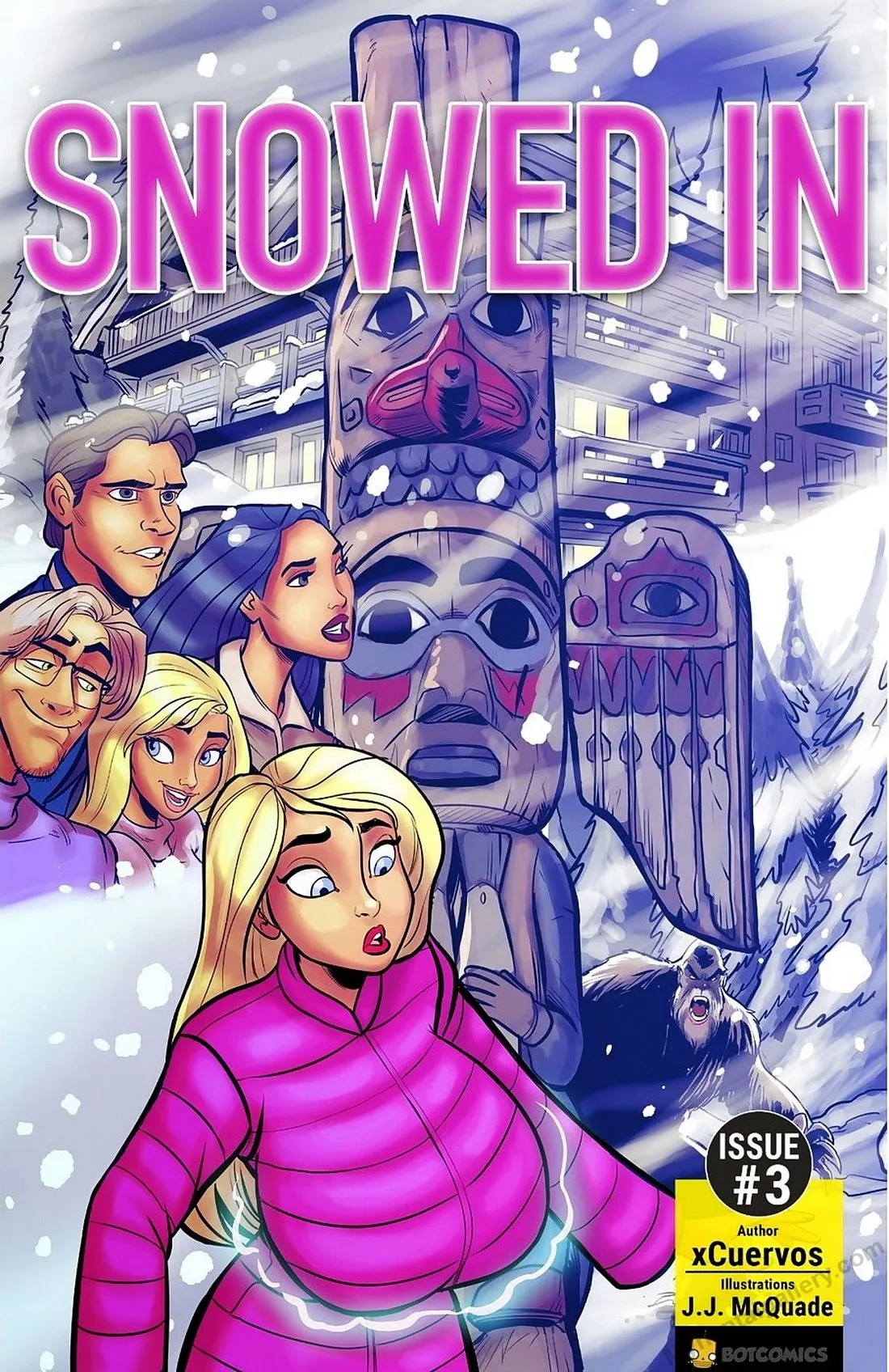 Snowed In! 3 porno comics