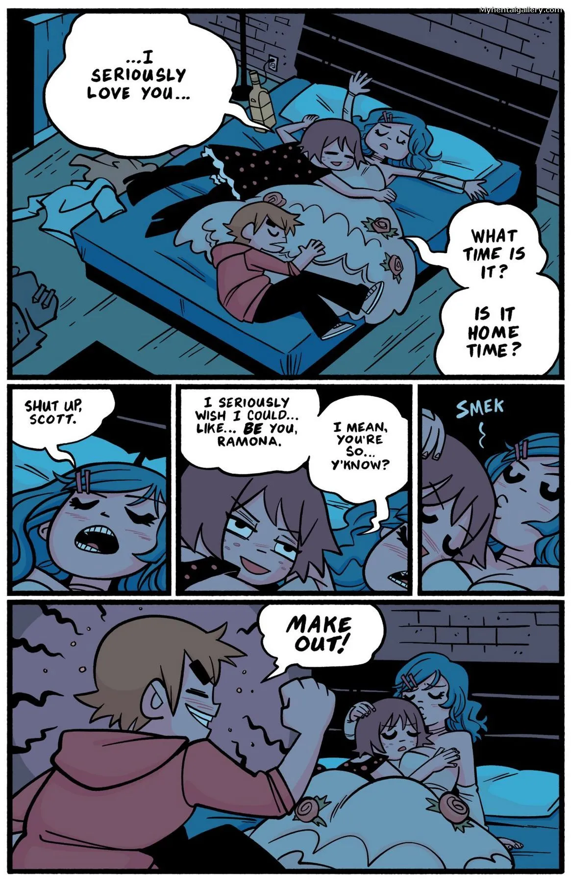 Kim x Ramonah porno comics