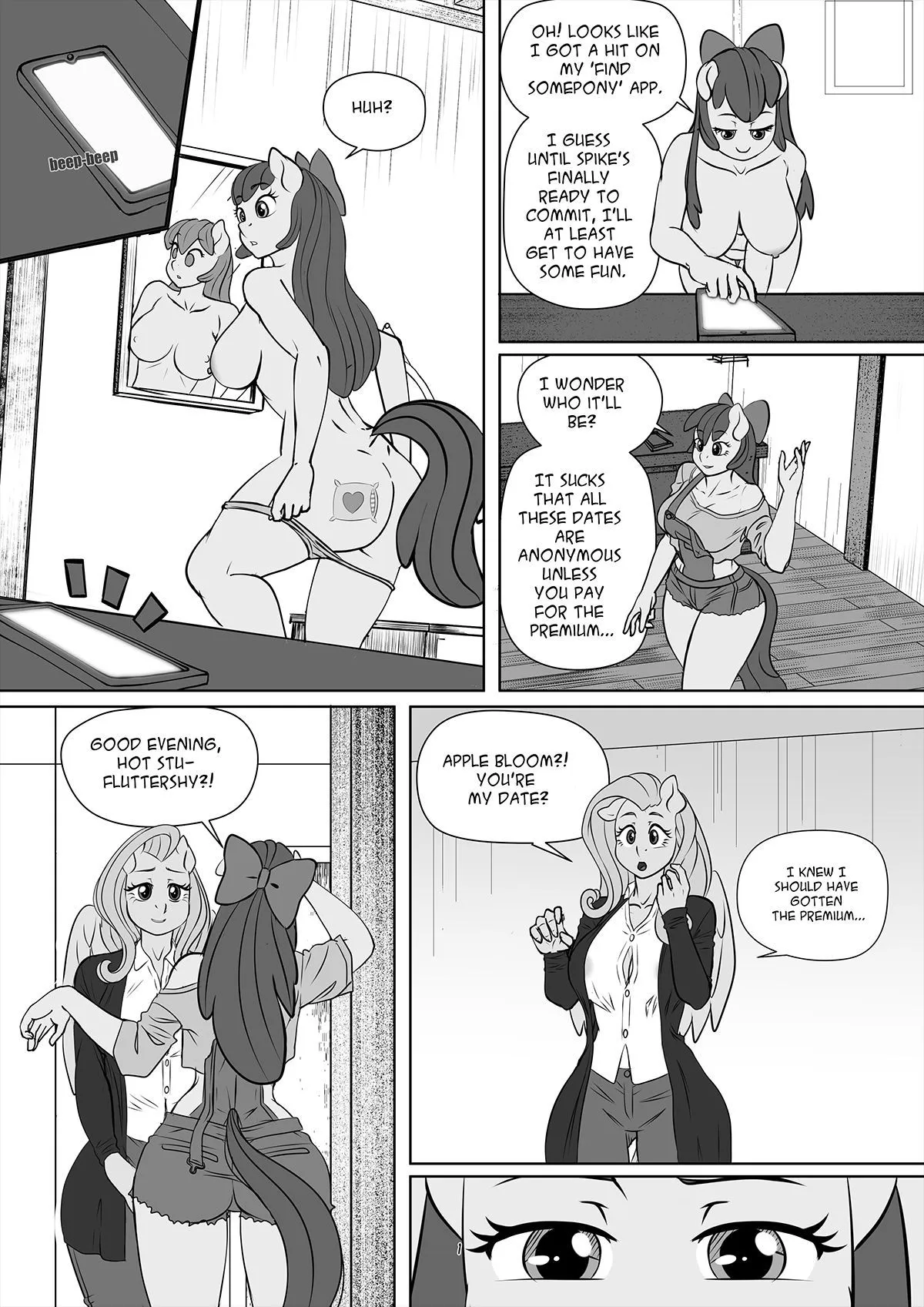 Lustful Diamond - Blind Date porno comics