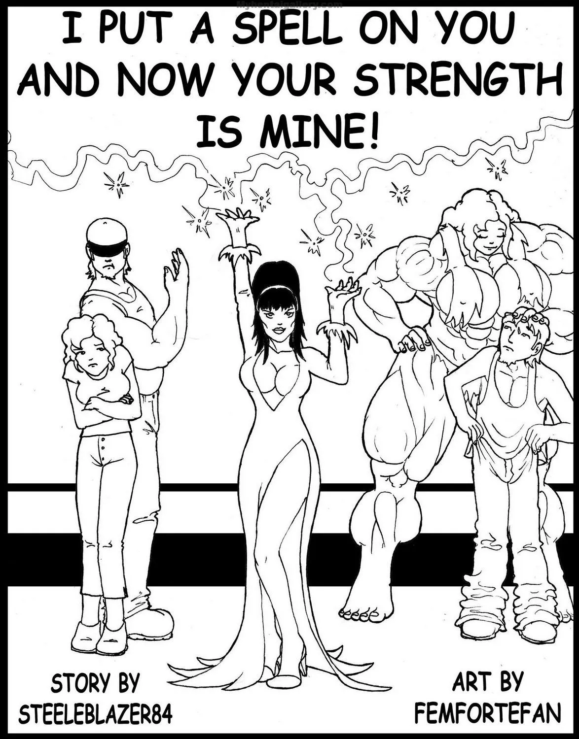 I Put A Spell On You And Now Your Strenght Is Mine porno comics