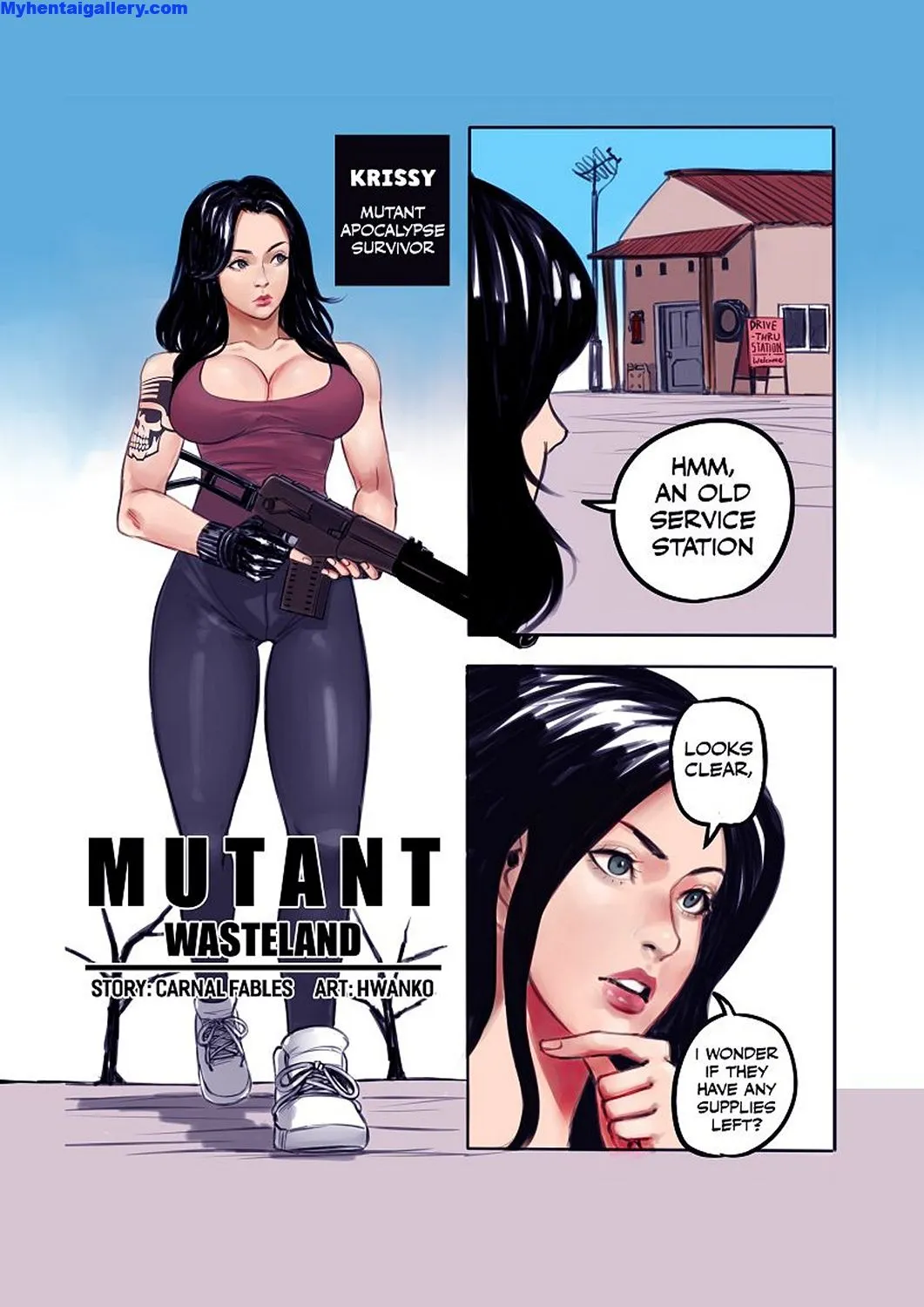 Mutant Wasteland porno comics
