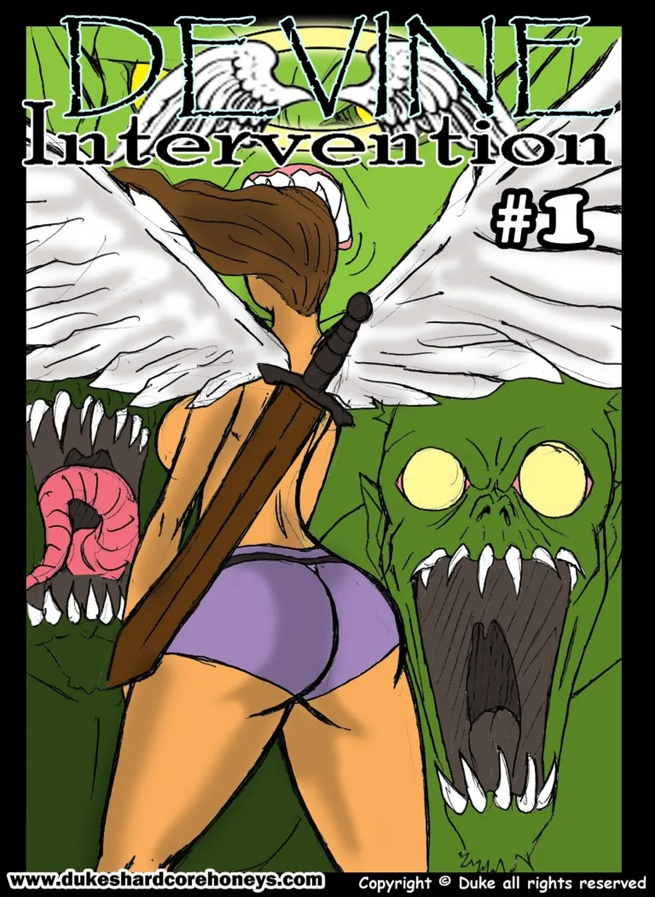 Devine Intervention 1 porno comics Cover