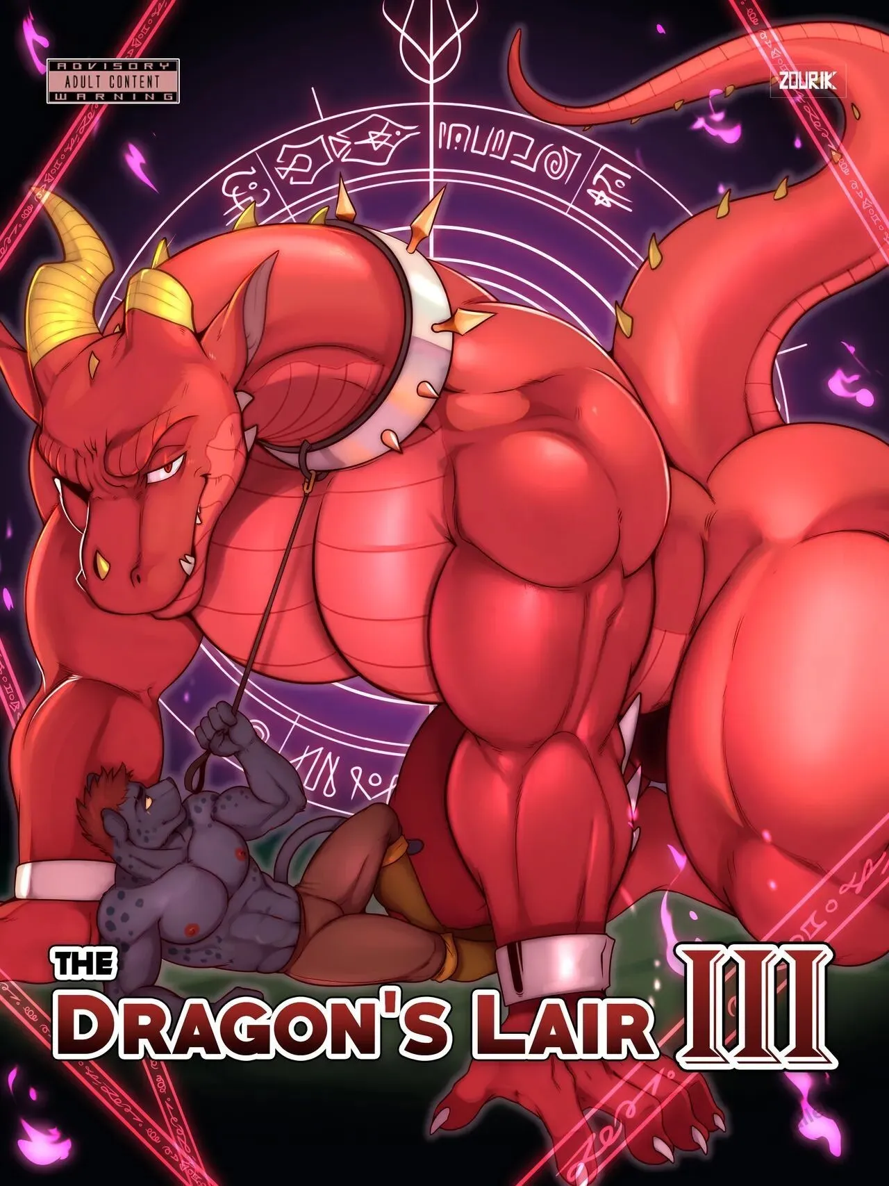 The Dragon's Lair 3 porno comics Cover