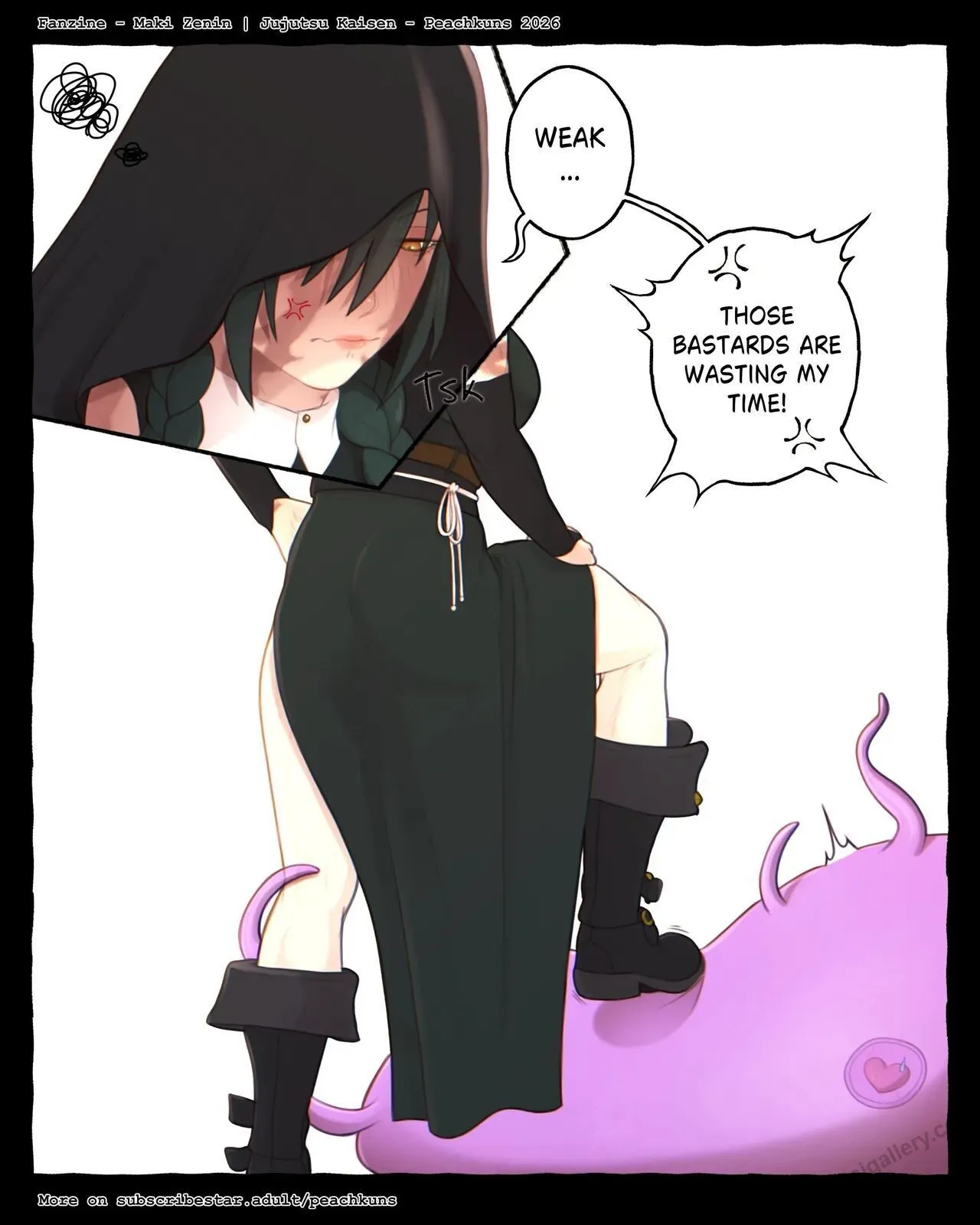 Maki Meets A Slime Monster porno comics
