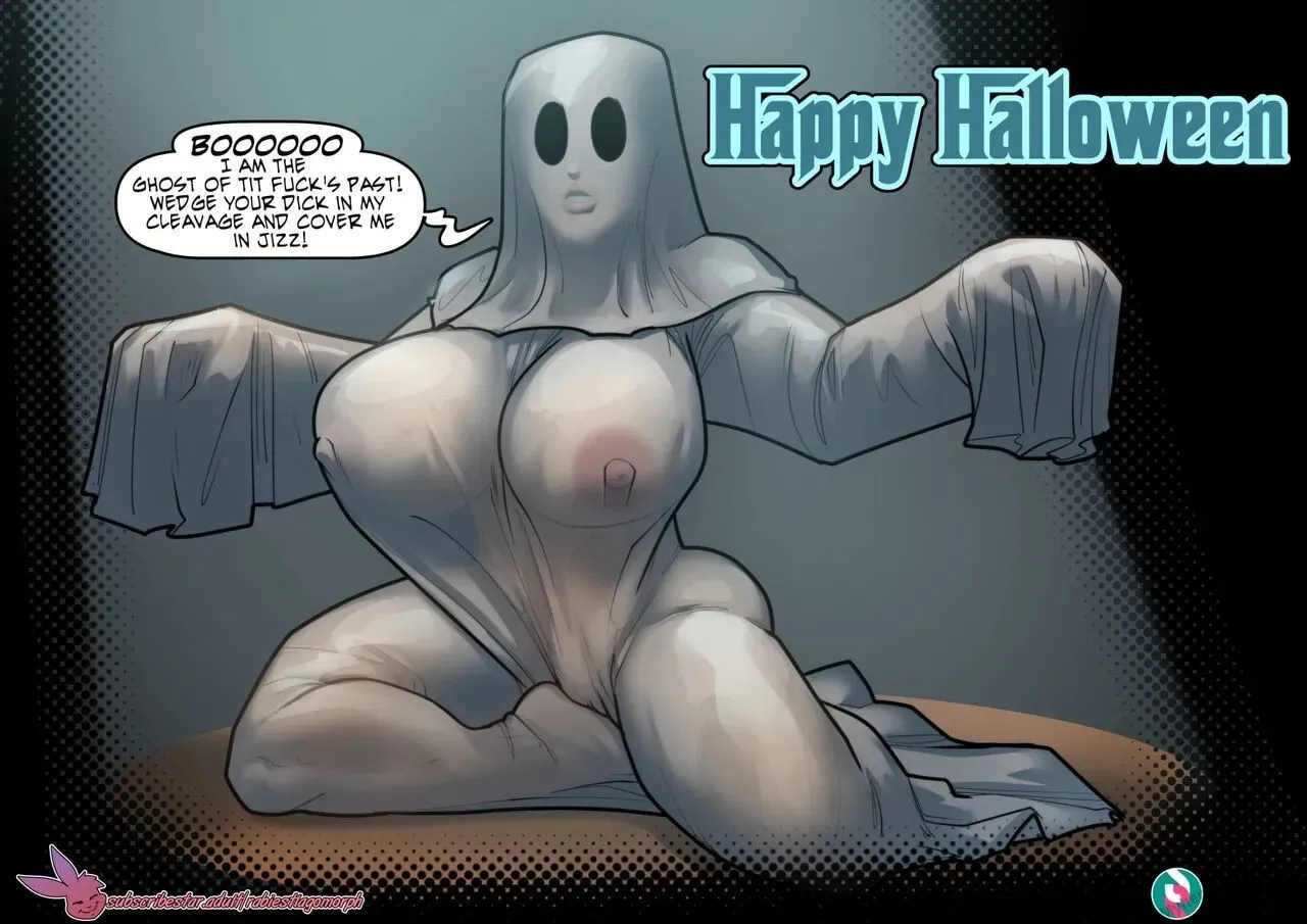 Halloween With Dimitrescu porno comics Cover