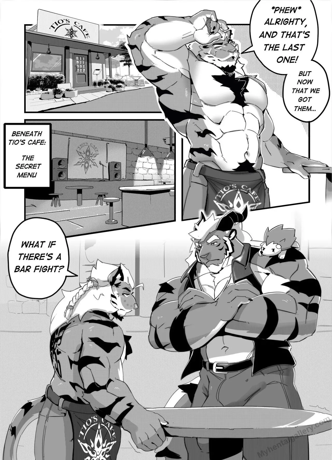 Table Manners porno comics
