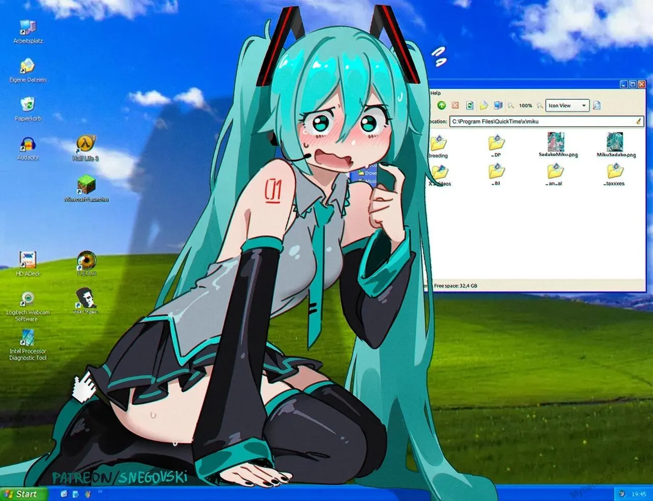 My Miku! porno comics Cover