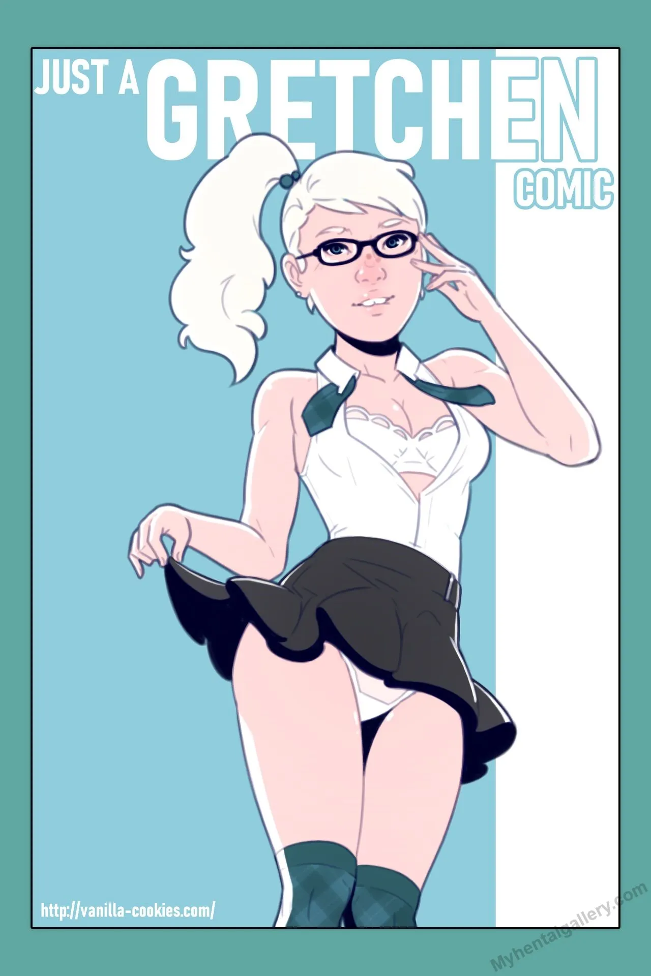 Just A Gretchen Comic porno comics Cover