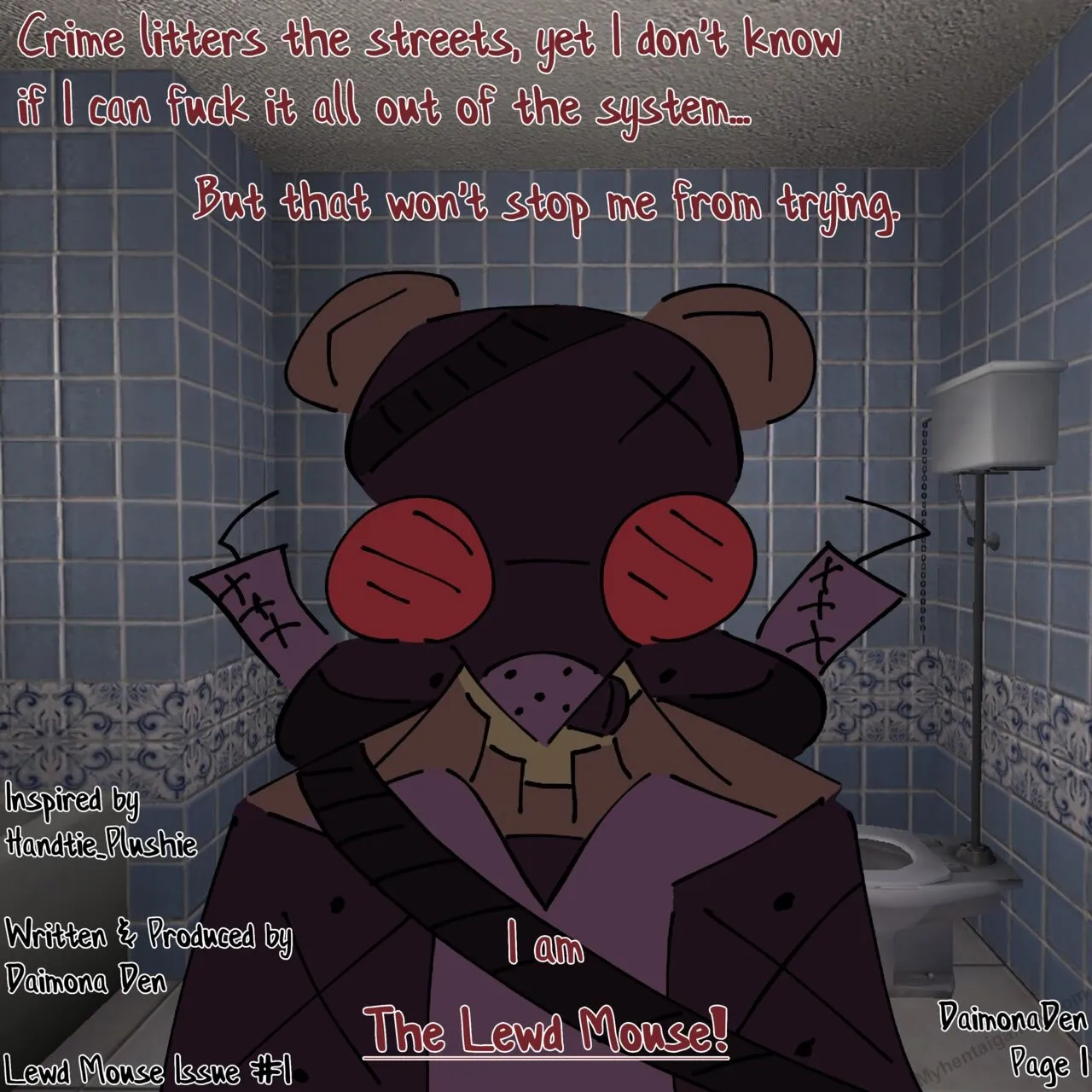 Lewd Mouse 1 porno comics Cover