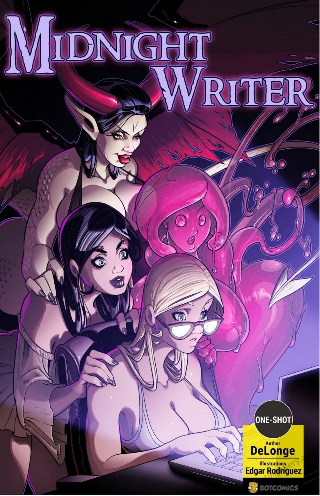 Midnight Writer porno comics Cover
