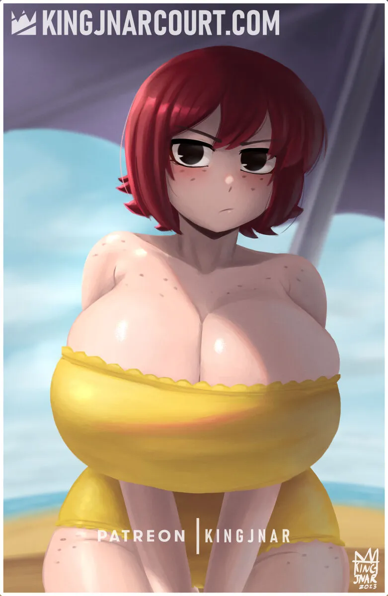 Beach Fun With Kim porno comics