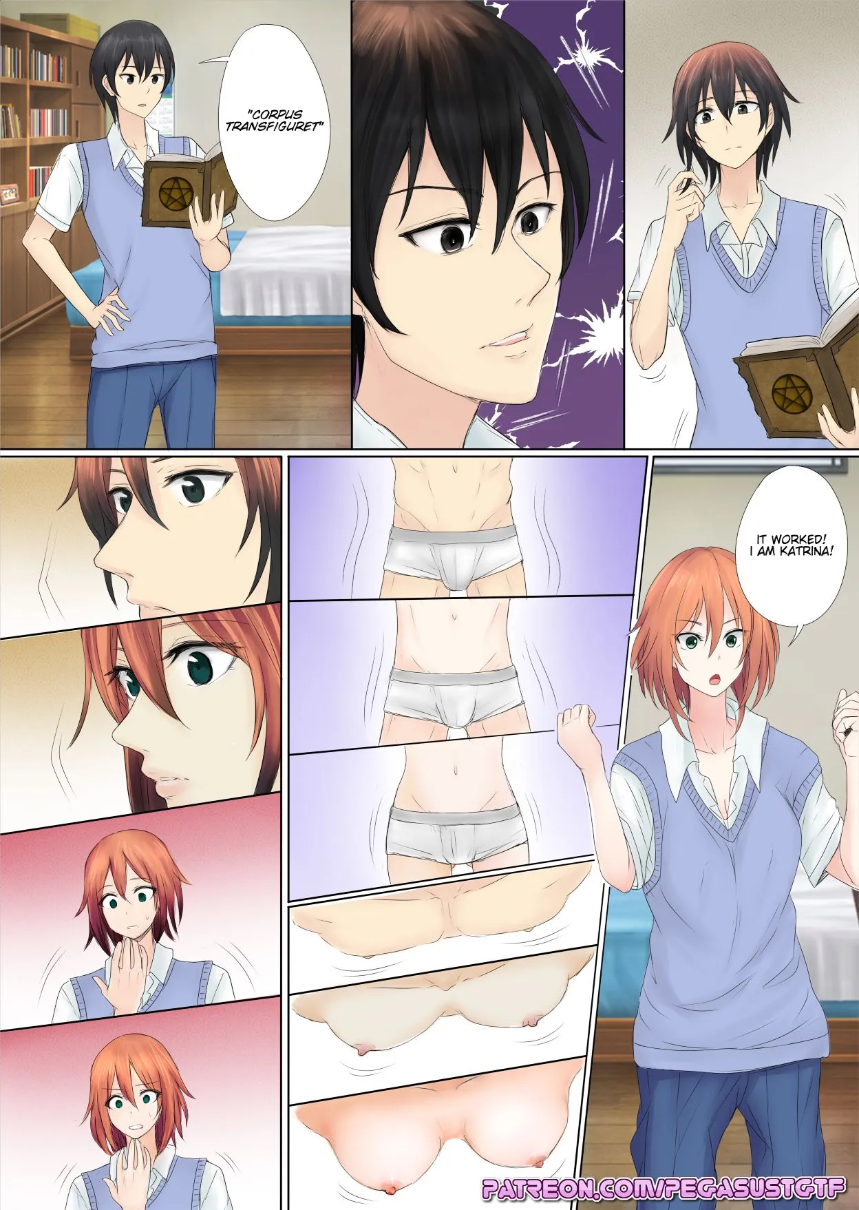 Student Transfer porno comics Cover