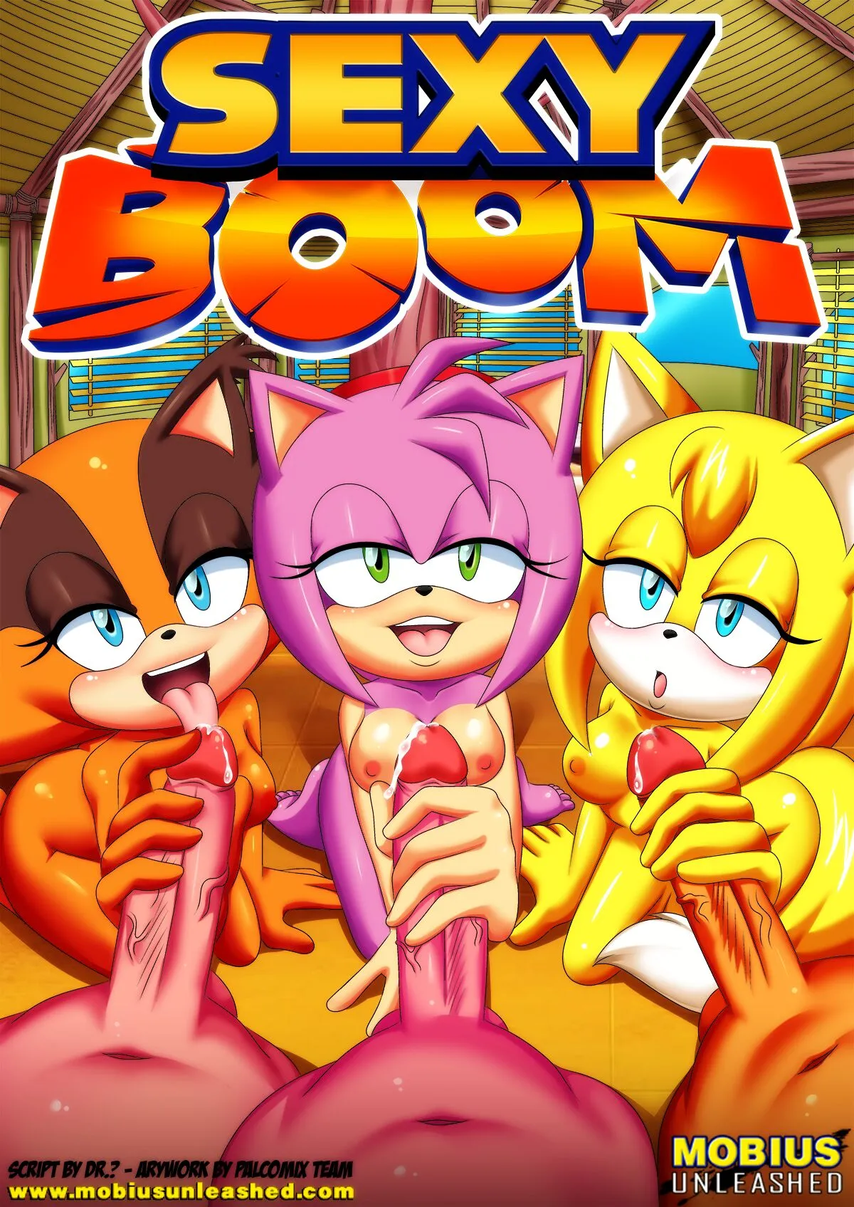 Sexy Boom porno comics Cover