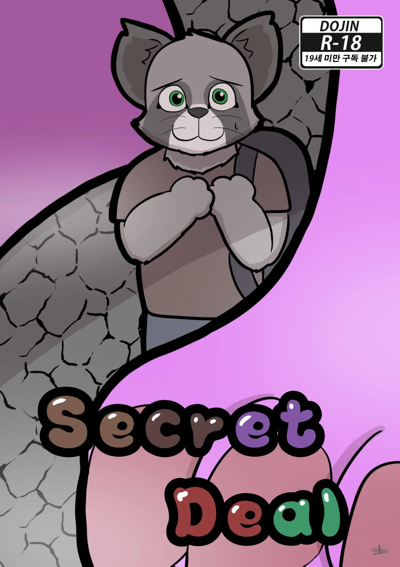 Secret Deal porno comics Cover