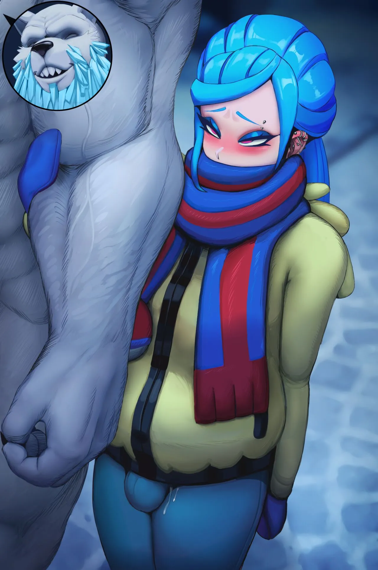 Under Grusha's Clothes porno comics Cover