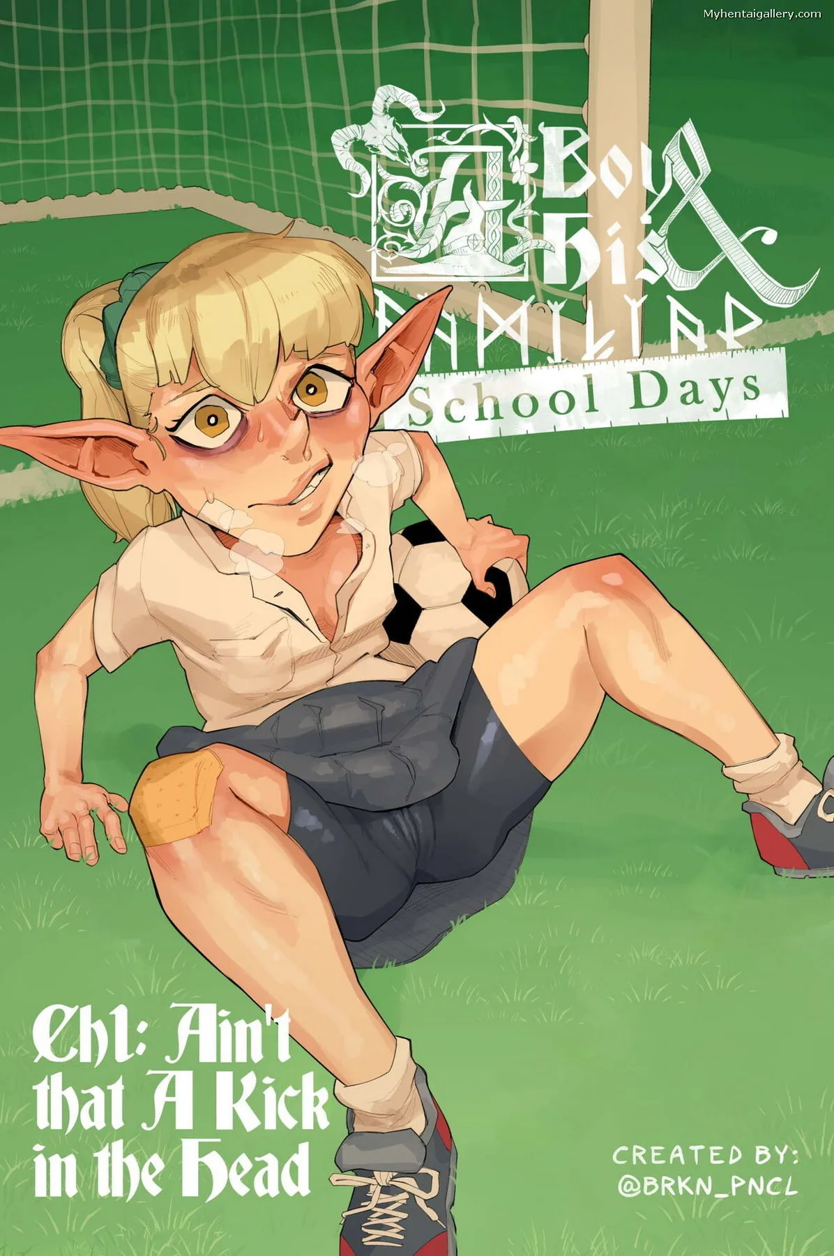 A Boy And His Familiar - School Days 1 - Ain't That A Kick In The Head porno comics