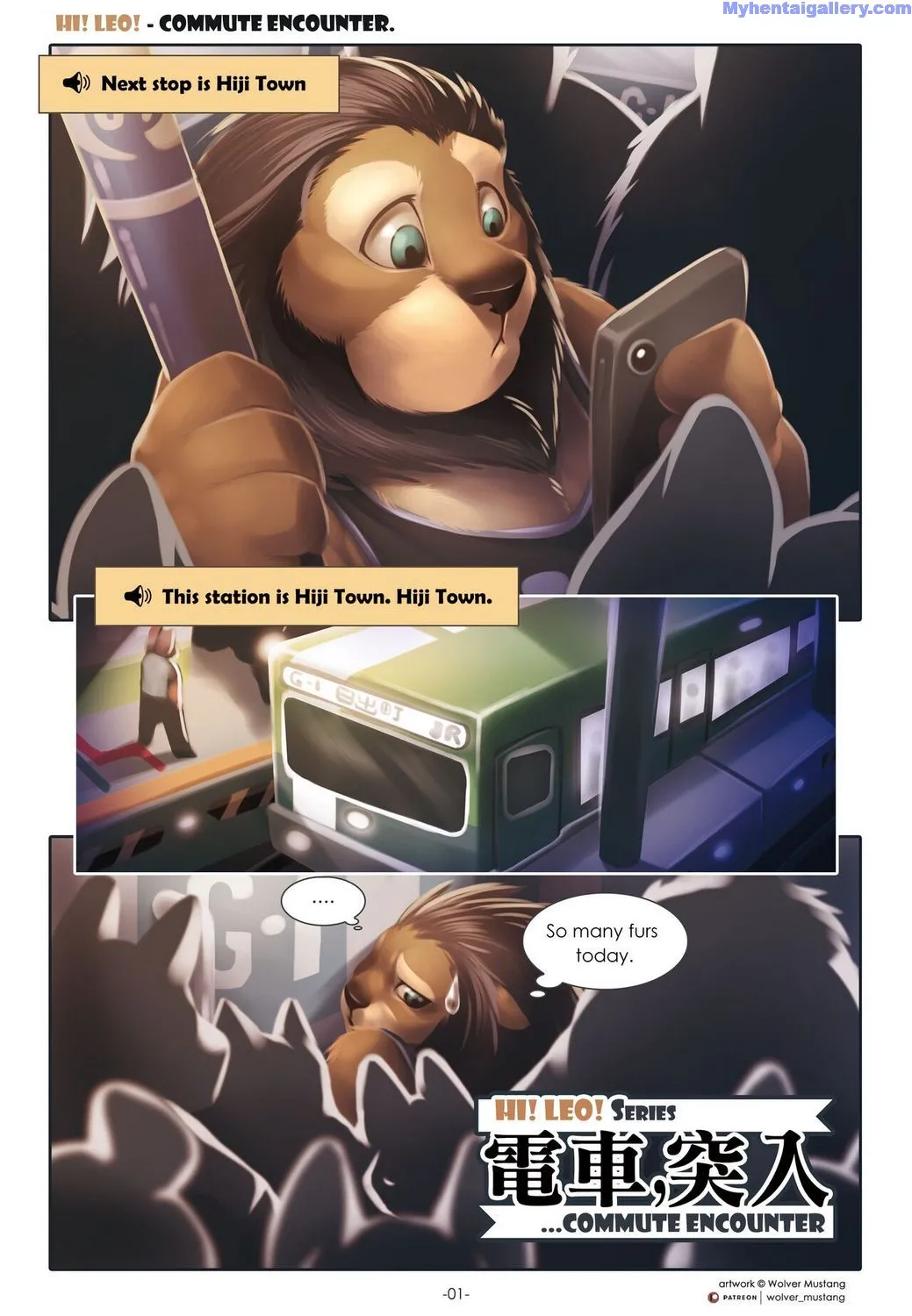 Hi Leo - Commute Encounter porno comics